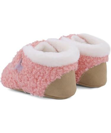 Cheerful Mario Baby Winter Home Slippers - Pure Pink 6-12 Months - Buy Online on GoSupps.com