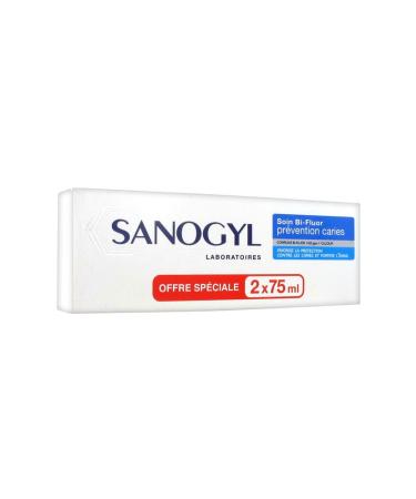 Sanogyl Bi-Fluor Care Caries Prevention Pack of 2 x 75 ml