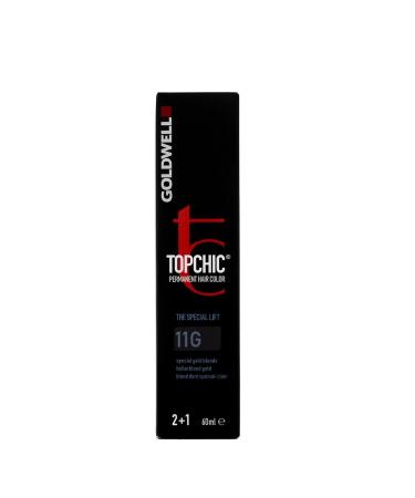 Goldwell Topchic hair color light blonde-gold 11G 1 pack (1 x 60 ml) light blonde-gold 1 g (1 pack)