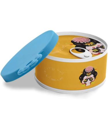 POPETPOP 9 Pcs Pet Can Lid Canned Meals Canned Dog Food Pet Food Can Cover Dog Can Lid Cats and Dogs Skull 10.5x9cmx3pcs Assorted Colorx3pcs - Buy Online on GoSupps.com