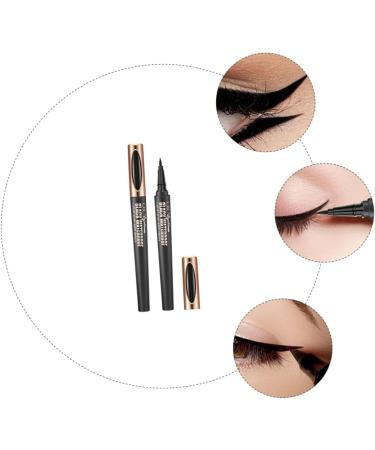 Hemoton 2pcs Makeup Eyeliner Sweat-proof Eyeliner Pens Household Eyeliners Liquid Eyeliners Cosmetic Pens Makeup Pens Eyeliner Pen Waterproof Eyeliners Eye Beauty Pens - Buy Online on GoSupps.com