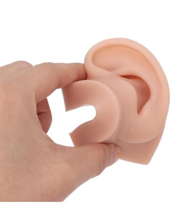 Silicone Ear Model - Soft Flexible Ear Display Mold in 3 Colors | 3 Pairs Simulation for Beauty Salons - Buy Online on GoSupps.com