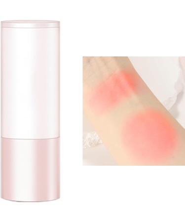 Makeup Blush Stick Multi-Use Smooth Pink Blush with Sponge Head Face Makeup for Cheeks & Lip & Eyeshadow Makeup Powder Blush Contour Stick Easy Application 1.5g Klufo #02 Fever - Buy Online on GoSupps.com