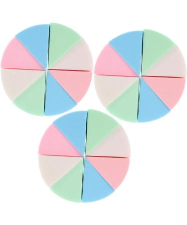 FOMIYES 9 Sets Triangular Sponge Puff Girl Makeup Sponge Foundation Makeup Pads Press Powder Makeup Cosmetics Sponge Wedge Makeup Pads for Pressed Powder Mix Miss Emulsion - Buy Online on GoSupps.com