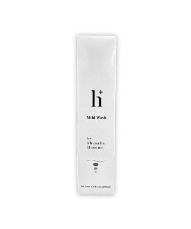 NKG h+ Mild Wash Gentle Japanese Gel Cleanser for Sensitive Skin Developed by Japanese Dermatalogist Fragrance-Free pH-Balanced Face Wash 200mL