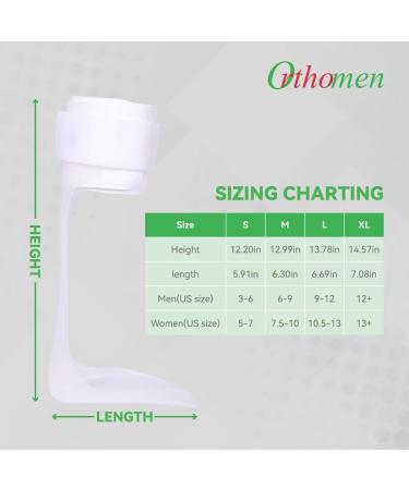 Buy Orthomen Ankle Foot Orthosis Support - AFO Splint for Drop Foot - International Shipping Available - Buy Online on GoSupps.com