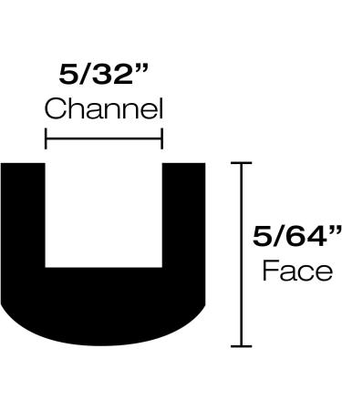 3 lb Spooled Hobby Came - 5/64 Round U Came for Stained Glass Projects - Buy Online on GoSupps.com