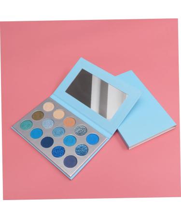 FOMIYES 15 Naked Eyeshadow Palette Makeup Eyeshadow Makeup Palette Eye Shadow Shimmer Matte Miss 1 count (Pack of 1) Blue - Buy Online on GoSupps.com