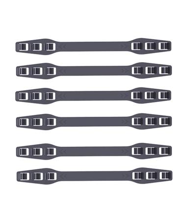 10 pieces of mask holder Elastic mask holder to relieve the ears over the neck and back of the head - slip -resistant mask extension washable to extend the mouth protection holder (10PC black)