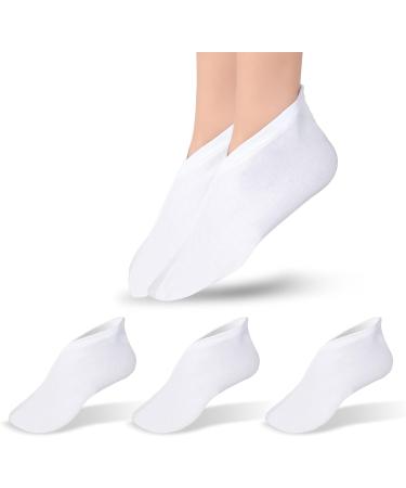 COMNICO 3 Pairs Moisturizing Socks Overnight Cotton Lotion Socks Soft Feet Moisturizer Spa & Pedicure Socks for Dry Feet Cracked Heels Men Women Foot Care Moisture Enhancing Socks One Size Fits Most - Buy Online on GoSupps.com