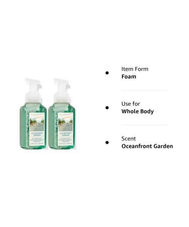 Bath & Body Works Oceanfront Garden Hand Soap 2-Pack - 8.75oz each - Buy Online on GoSupps.com