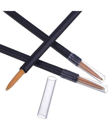 Yunnyp 50 PCS Eyeliner Brush Applicator Eye Wands Lip Eyebrow Eyelash Brush Applicator Eyeliner Brushes Fine Point Cosmetic Makeup Beauty Tools 50pcs gold 50pcs gold - Buy Online on GoSupps.com