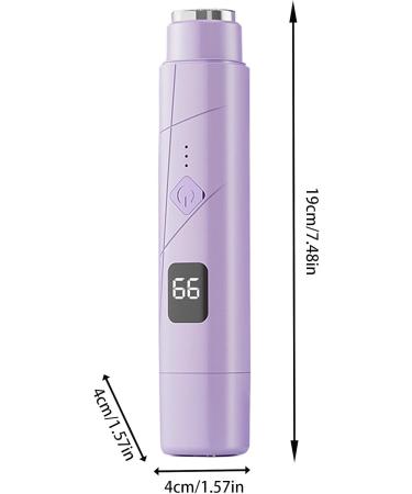 Zegaqae Electric Shaver for WomenDouble Head Womens ShaverSmooth Lady Leg Shaver 2in1 Facial Hair Shaver Groomer for Leg Underarm Face Pubic Hair Purple - Buy Online on GoSupps.com