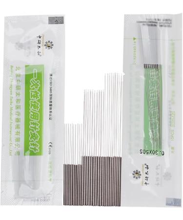 Zhongyan Taihe 500pcs Disposable Sterile Acupuncture Needles with Hose - All Sizes Sharp Ideal for Beauty & Massage (0.40mm * 75mm) - Buy Online on GoSupps.com