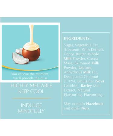  Shopefay Chocolate Coconut Truffles Box - Approx 16 x 200g Balls - Lindat Chocolate Truffles with Smooth Fondant Filling - Gift for Christmas Birthday Celebration Congratulations - Buy Online on GoSupps.com