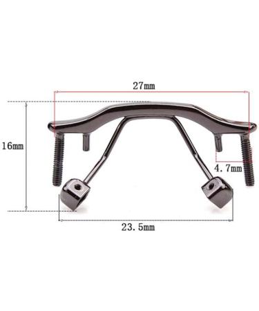 CELIKA Replacement Nose Bridge for Rimless Metal Eyeglasses - Black Eyeglasses Accessories (1 Piece) - Buy Online on GoSupps.com
