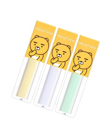 Jojomis Pack of 3 Cream Base Makeup Concealer Moisturizer Cosmetics Face Foundation Makeup Shading