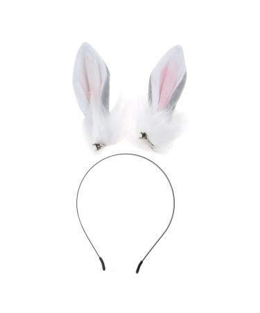 PMFACE LED Rabbit Ear Hair Clip Rabbit Ear Hair Pin Bunny Ear Hair Clip Easter Hair Clip Lolita Easter Headband Hair Clip