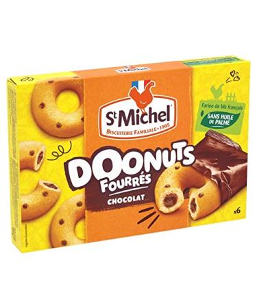 Epicerie sucr e ST MICHEL - Chocolate Filled Donuts 180g - Pack of 3