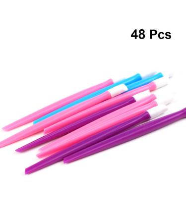 Beaupretty 48 ST Silicone Nail Art Brushes - Precision Tools for Nail Carvings & Gel Cleaning - Perfect for Professional & DIY Manicures - Buy Online on GoSupps.com