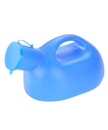 Urinal - 2000ml Portable Outdoor Urinal Bottle with Lid Male Urinal Urine Urine Container Blue