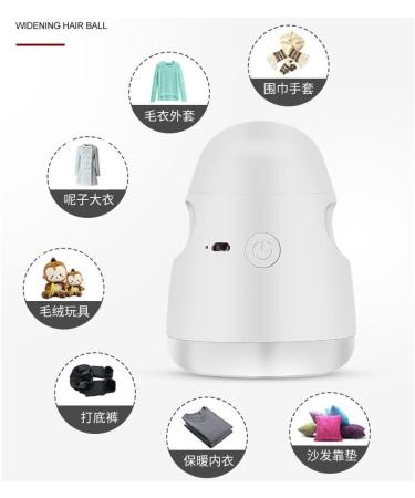 Rechargeable Fabric Shaver & Lint Remover with Electrostatic Brush - 11cm | International Shipping Available - Buy Online on GoSupps.com