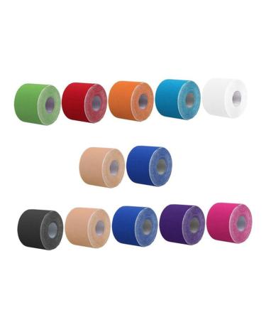 Healeved 24 Rolls Sports Tape wrap cohesive Vet Leg Tape Adhesive Kinesiology Tapes Tape Tapes Fitness Non-Woven Fabric Combination Elastic