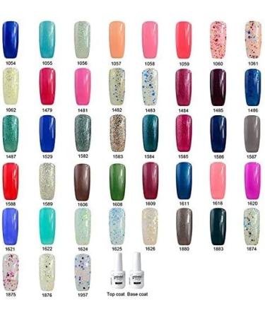 Vishine 8ml Gelpolish Lacquer Shiny Color Soak Off UV LED Gel Nail Polish Manicure Glitter White #1547 1547-8ml - Buy Online on GoSupps.com