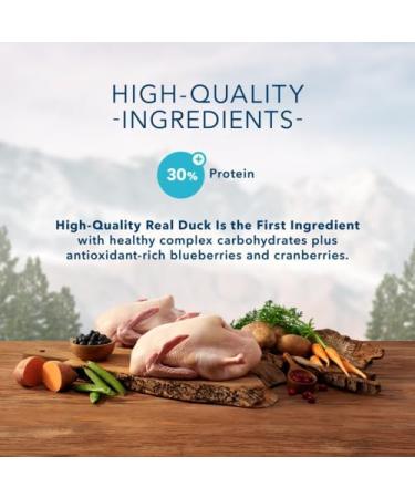 Blue Buffalo Wilderness High Protein Grain Free Natural Dry Cat Food Duck 4.9kg Large Bag Duck - Buy Online on GoSupps.com