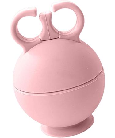 Buy Pink Silicone Ice Face Shape Ball - Reusable Cold Therapy for Women | Facial Ice Scooters & Ice Cream Mold - Buy Online on GoSupps.com
