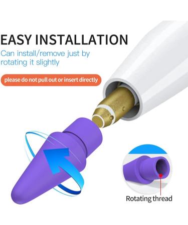 Apple Pencil Tips 3 Pack - Cyan | Compatible Replacement Tips - Buy Online on GoSupps.com