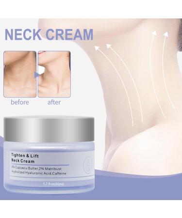 2024 New Pure Tighten & Lift Neck Cream Tighten And Lift Neck Cream for Face Go Neck Firming Cream Neck Firming Cream Tightening Lifting Sagging Skin For Face Neck (1pcs) - Buy Online on GoSupps.com