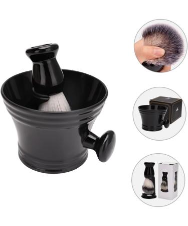 Buy Hemoton Beard Care Set: Shaving Brush Bowl and Metal Stand for Men - Ideal Grooming Supplies - Buy Online on GoSupps.com