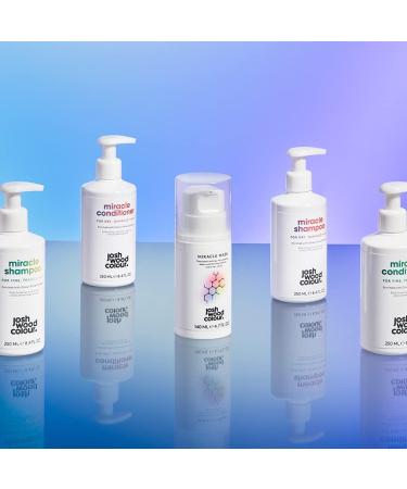 Josh Wood Miracle Shampoo (For Dry Damaged Hair) - Colour Shine Complex with unique active ingredients hydrates and protects natural and colour-treated hair - Sulphate Free (250ml) Miracle Shampoo For Dry Damaged Hair - Buy Online on GoSupps.com