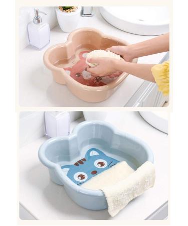 Large Foot Soak Tub for Home Spa Treatment | Pedicure Bowl for Foot Soaking | Relax with Hot Water, Epsom Salts, and Essential Oils | GreyBlue - Buy Online on GoSupps.com