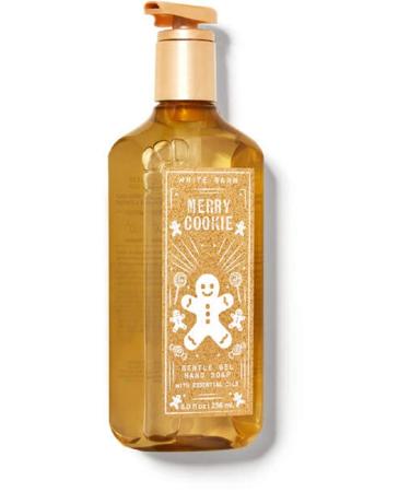 Bath & Body Works White Barn Merry okie Gentle Gel Hand Wash 8 Ounce With Essential Oils