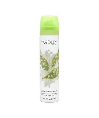 YARDLEY by Yardley for WOMEN: LILY OF THE VALLEY BODY SPRAY 2.6 OZ