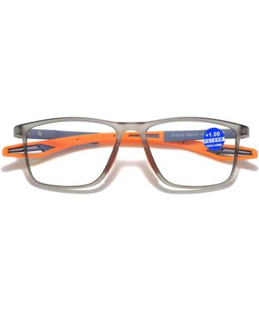 Shop Iynwbjts TR90 Light Sport Anti-Blue Light Glasses for Men & Seniors | Reading Protection Anti-Slip Design Deep Blue Frame - Size 2.00 - Buy Online on GoSupps.com