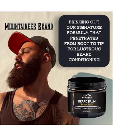 Magic Beard Balm by Mountaineer Brand - All Natural Beard Conditioning Balm for Healthy Soft Beards - Buy Online on GoSupps.com