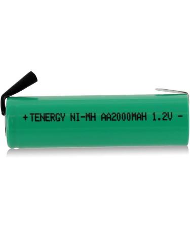 Tenergy AA 1.2V NiMH 2000mAh Flat Top Rechargeable Batteries - 10 Pack | International Shipping Available - Buy Online on GoSupps.com