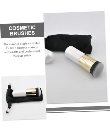 minkissy Makeup Tool Foundation Applicator Beauty Tools Foundation Makeup Cosmetic Make up Makeup Tools Bb Cream Brush Chubby Pier Powder Brush Flannel Travel Round Head Travel Makeup Brush - Buy Online on GoSupps.com