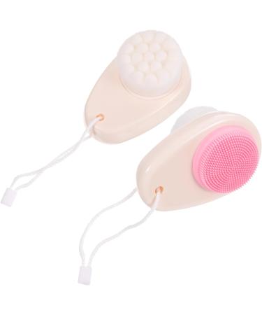 FRCOLOR Pack of 6 Double-Sided Facial Cleansing Brush Female Face Brush Deep Cleansing Brush Silicone Clean Facial Toner Painted Handle 3D Household Cleansing Milk - Buy Online on GoSupps.com