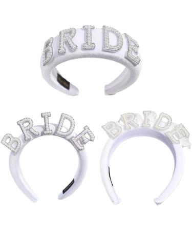 TQUXNGA Artificial Pearl Headband for Wedding Party Elegant Hairhoop for Bride Bridal Shower Bachelorettes Party Headwear Velvet mesh lace sty - Buy Online on GoSupps.com