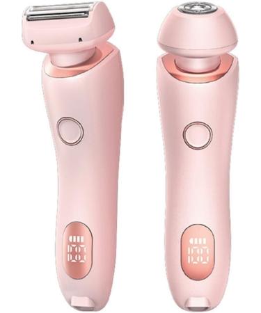 Complete Your Grooming Kit with Silky Glide Pro - Best Electric Shaver and Trimmer for Women's Face Armpits and Legs(Pink)