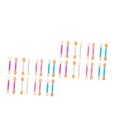 SOESFOUFU 120pcs Double Ended Eye Shadow Stick Eyeshadow Sponge Cosmetic Applicator Girl Makeup Tool Emulsion