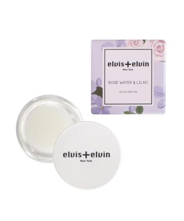 elvis+elvin solid perfume natural fragrance for women and man (Rose Water & Lilac)