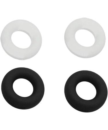 SUPVOX Eyeglass Temple Holder - Silicone Anti-Slip Covers & Ear Hooks for Glasses/Sunglasses - 20 Pack (White & Black) | International Shipping - Buy Online on GoSupps.com