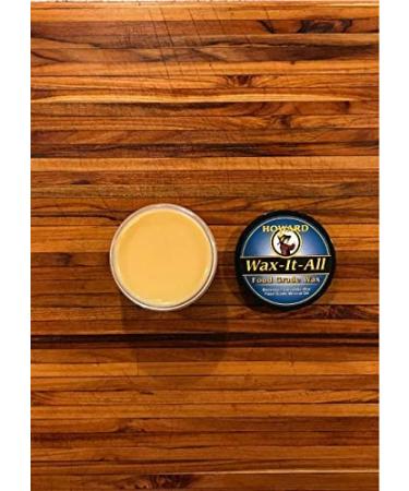 Howard WAX009 Food-Grade Wax 9 oz - Non-Toxic Cream Finish (1 Pack) - Buy Online on GoSupps.com