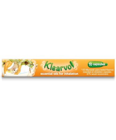 Klearvol Essential Oils Inhalation Capsules | Natural Vapours for Babies 3 Months+ | Karvol Alternative for Day and Night - Buy Online on GoSupps.com