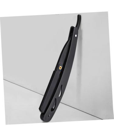 Fomiyes Vintage Razor Holder - Rustproof Metal Manual Razor for Men | Ideal for Hairdressers & Lawn Care - Buy Online on GoSupps.com